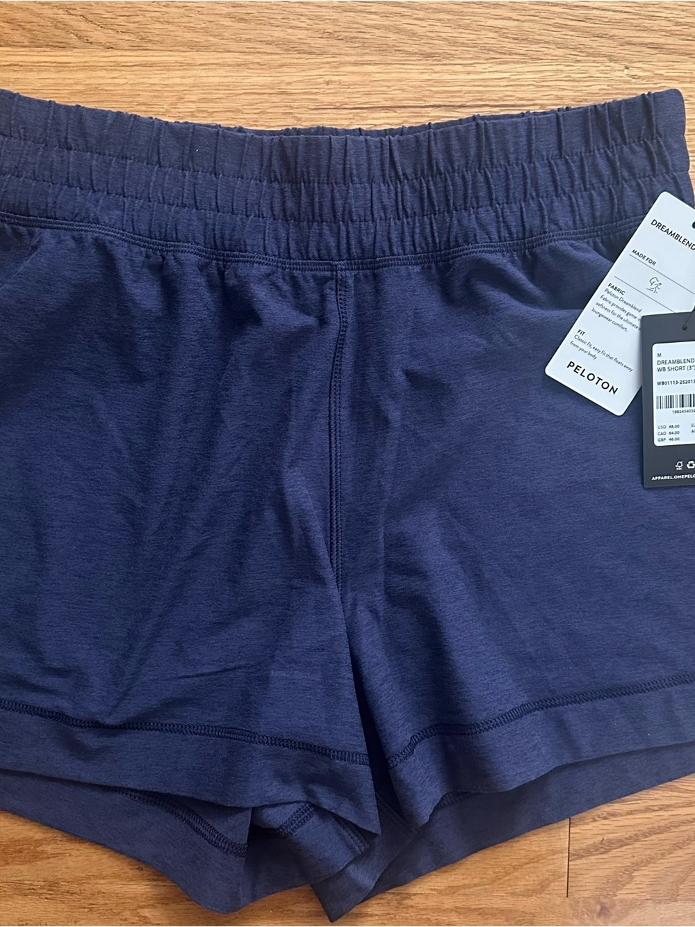 Peloton Women's Navy Blue Dreamblend Shorts